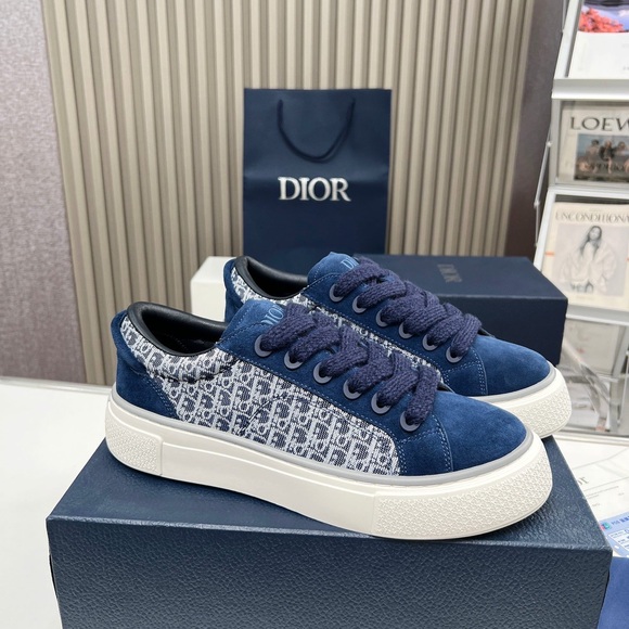 Dior women's blue sneakers - Picture 1 of 4